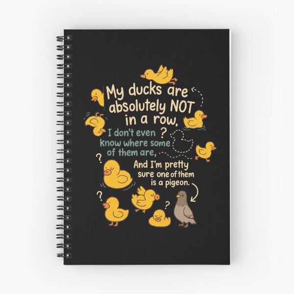 Item preview, My Ducks are Absolutely Not in A Row Pigeon Funny designed and sold by hemagamo.