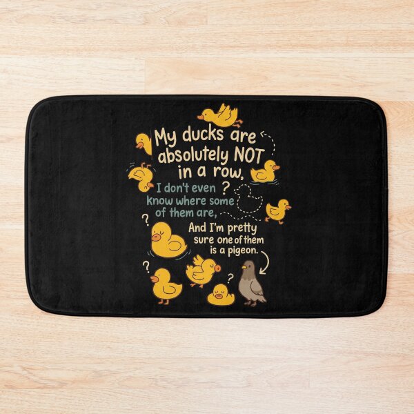 Item preview, My Ducks are Absolutely Not in A Row Pigeon Funny designed and sold by hemagamo.