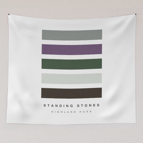 Item preview, ‘Standing Stones’ Highland Hue Palette designed and sold by The Colourful Game.