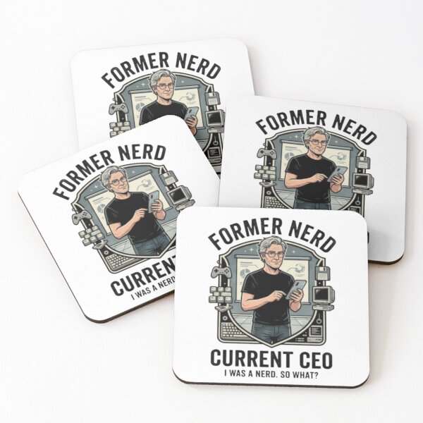 Item preview, Former Nerd Current CEO – I Was a Nerd, So What? designed and sold by YunsCozyCorner.