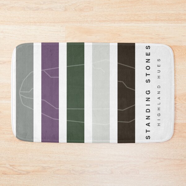 Item preview, ‘Standing Stones’ Highland Hue Palette Special Edition Graphic Artwork designed and sold by The Colourful Game.