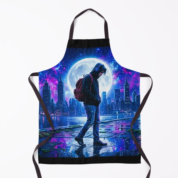 Item preview, Cosmic Night Walk Cyberpunk City designed and sold by DWolf04.