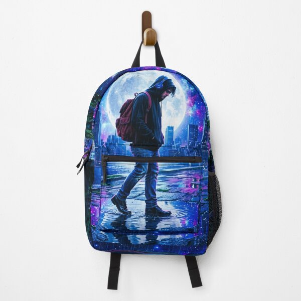 Item preview, Cosmic Night Walk Cyberpunk City designed and sold by DWolf04.