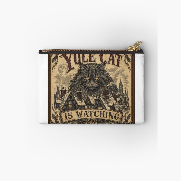 Item preview, The Christmas cat is watching you. Gothic Victorian Christmas design. designed and sold by BoosterShop.