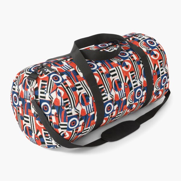 Item preview, Fernand Léger Orange and blue painting pattern | style-alike designed and sold by camisariasj.