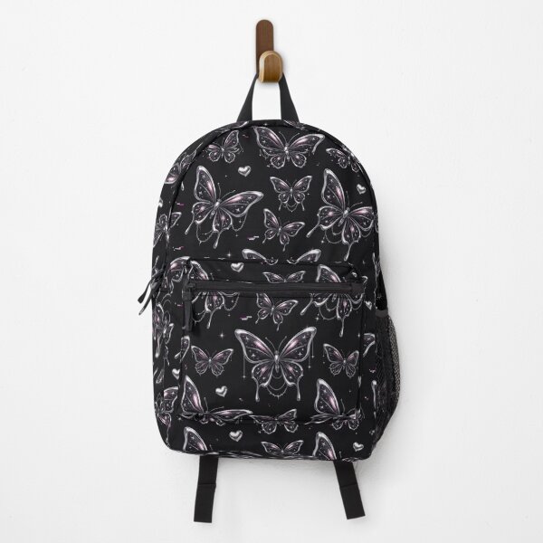 Item preview, Deadly Pretty Chrome Goth Butterfly pattern designed and sold by Darkshades.