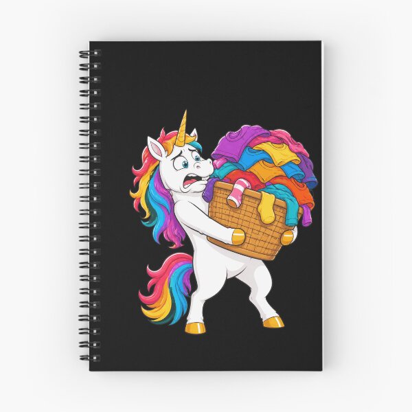 Item preview, Unhinged Unicorn Laundry Avalanche Funny Chore Humor designed and sold by BoyleDesignShop.