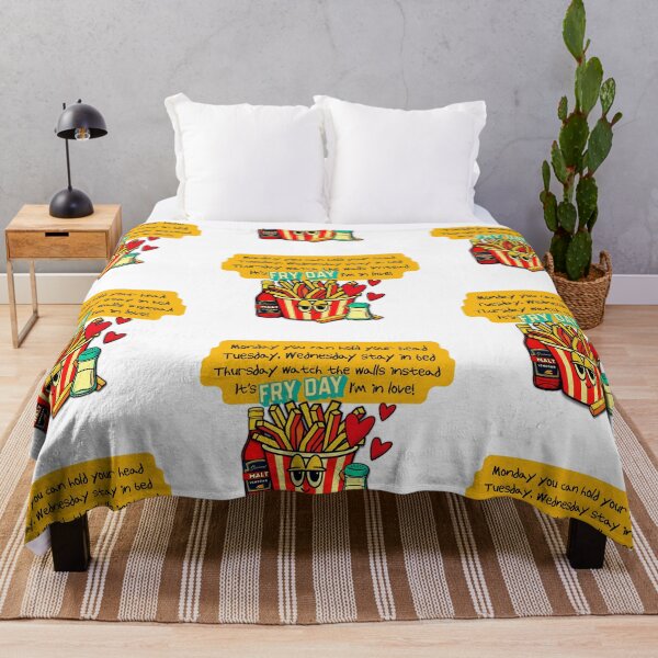 Item preview, It's Fry Day I'm In Love - Funny French Fries Pun The Cure designed and sold by pulse_retail.