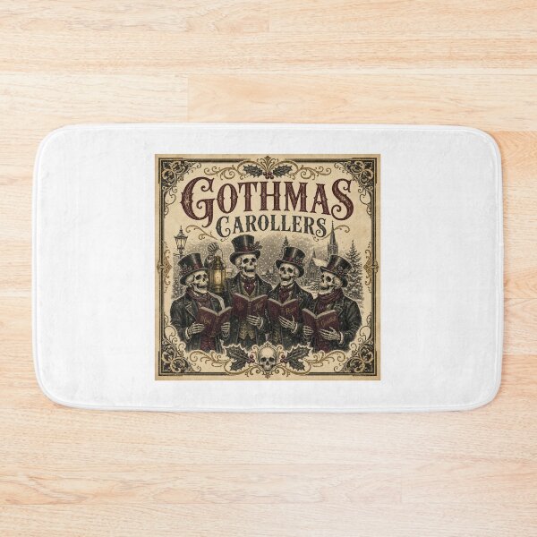 Item preview, Gothmas Carollers Victorian Skeleton Christmas Choir designed and sold by BoosterShop.