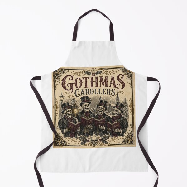 Item preview, Gothmas Carollers Victorian Skeleton Christmas Choir designed and sold by BoosterShop.