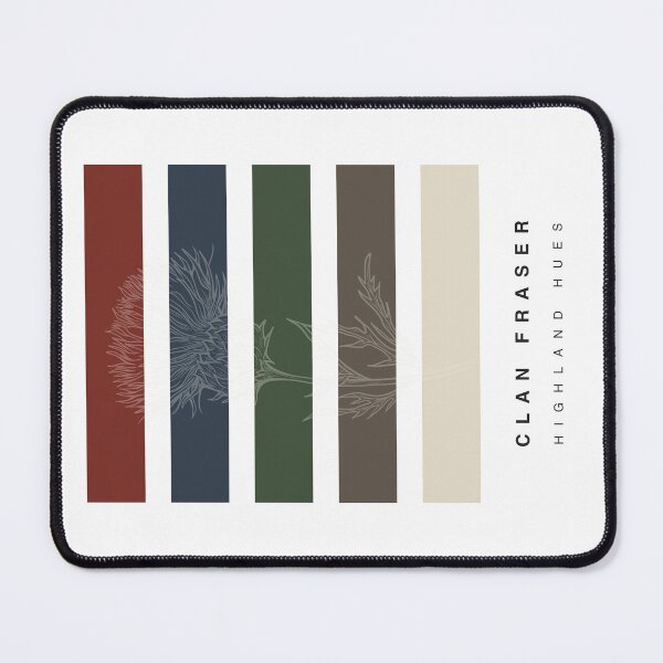 Item preview, ‘Clan Fraser’ Highland Hue Palette Special Edition Graphic Artwork designed and sold by The Colourful Game.