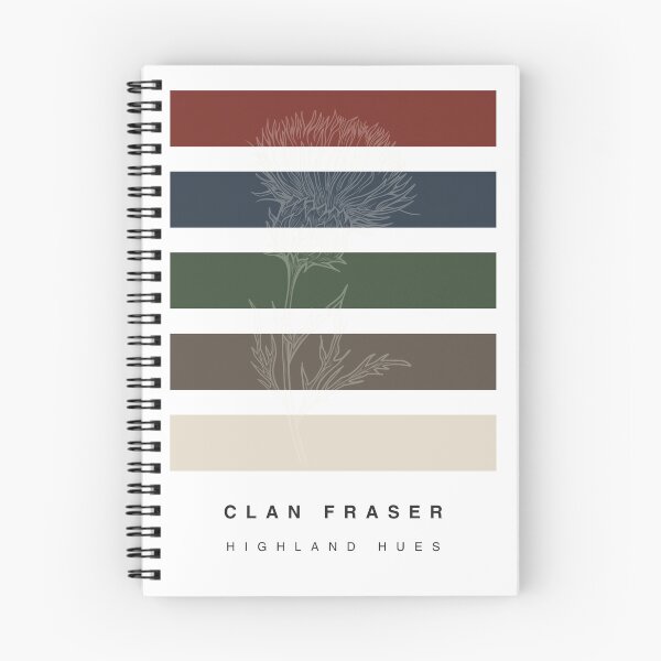 Item preview, ‘Clan Fraser’ Highland Hue Palette Special Edition Graphic Artwork designed and sold by The Colourful Game.