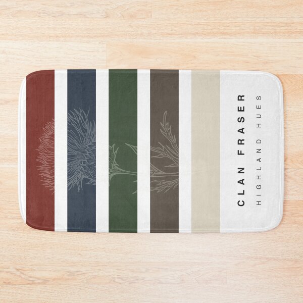 Item preview, ‘Clan Fraser’ Highland Hue Palette Special Edition Graphic Artwork designed and sold by The Colourful Game.