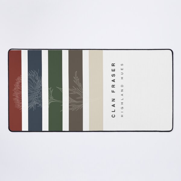 Item preview, ‘Clan Fraser’ Highland Hue Palette Special Edition Graphic Artwork designed and sold by The Colourful Game.