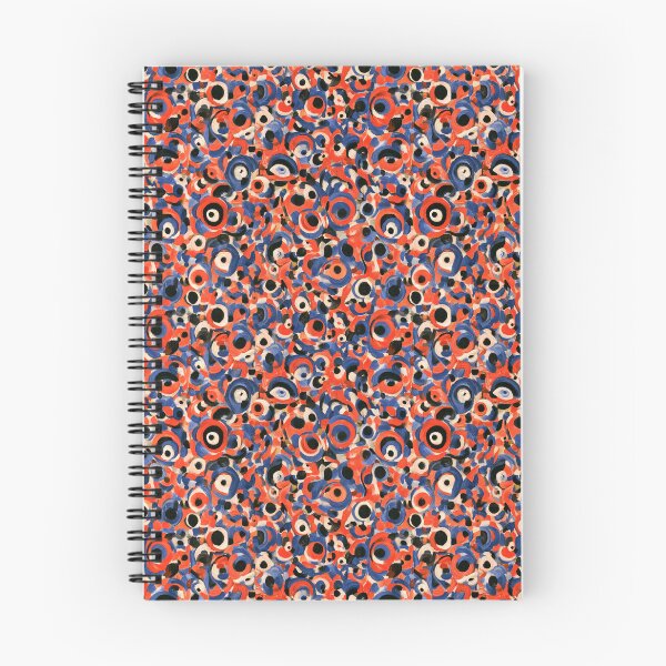 Item preview, Francis Picabia Orange and blue painting pattern | style-alike designed and sold by camisariasj.