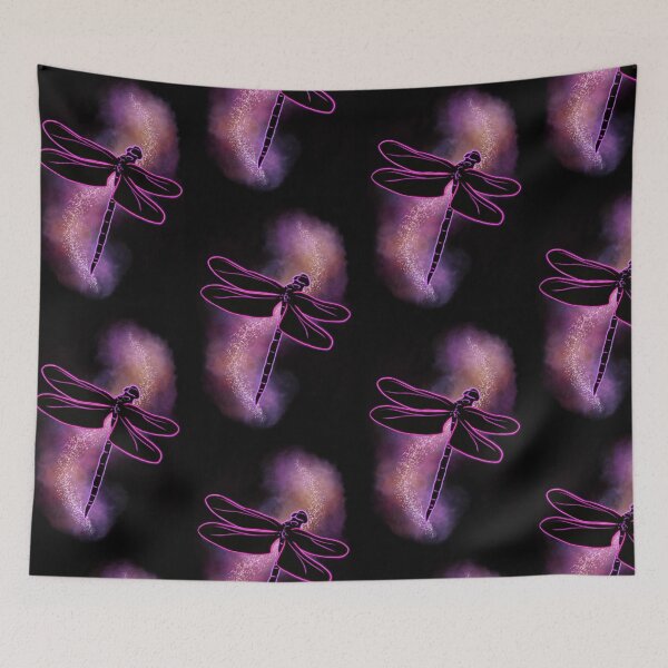 Item preview, Galaxy Dragonfly Pink designed and sold by Hypedi.