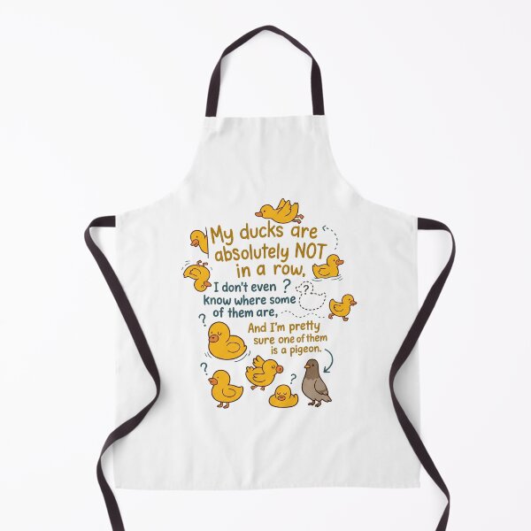 Item preview, My Ducks are Absolutely Not in A Row Pigeon Funny designed and sold by hemagamo.