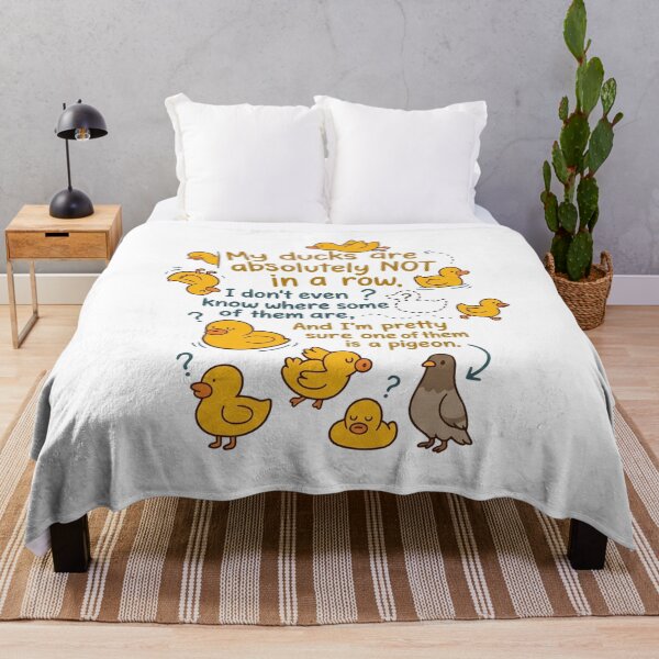 Item preview, My Ducks are Absolutely Not in A Row Pigeon Funny designed and sold by hemagamo.