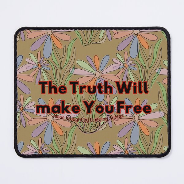 Item preview, The Truth will Make You Free - Inspiring Motivational Minimalism Products designed and sold by UnifyingSyntax.