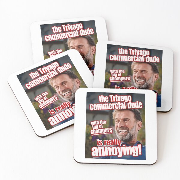 Item preview, The Trivago commercial dude with the big ol chompers is really annoying! designed and sold by INEEDBABYPOWDER.
