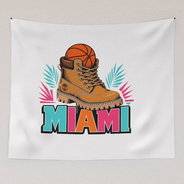 Item preview, Miami Basketball Work Boot  designed and sold by freshwear design.