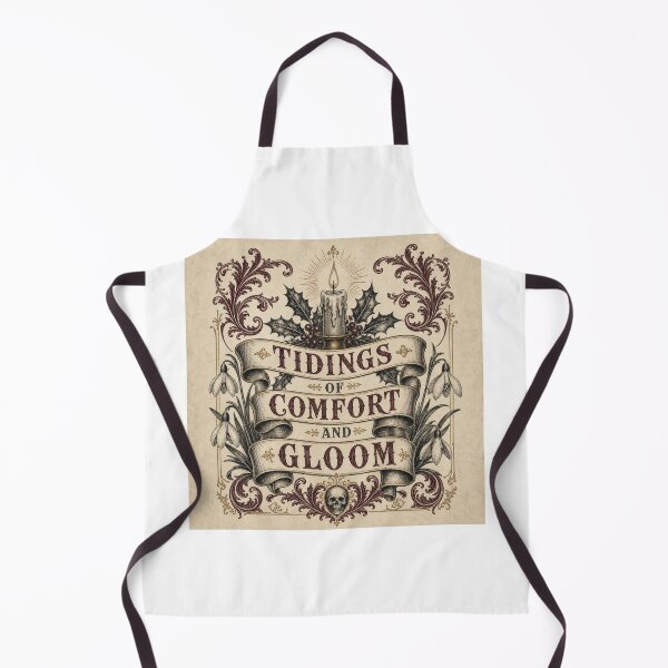 Item preview, Tidings of Comfort and Gloom Gothic Christmas Banner designed and sold by BoosterShop.