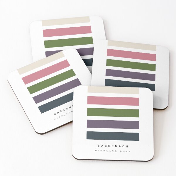 Item preview, ‘Sassenach’ Highland Hue Palette designed and sold by The Colourful Game.