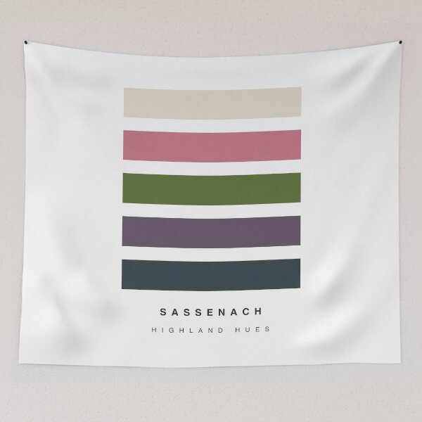 Item preview, ‘Sassenach’ Highland Hue Palette designed and sold by The Colourful Game.