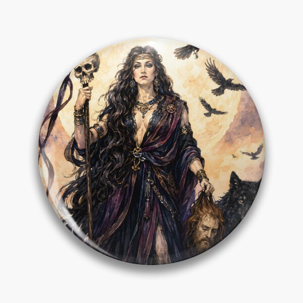 Item preview, Morrigan Goddess of War Fate and Ravens designed and sold by Neely Stewart.
