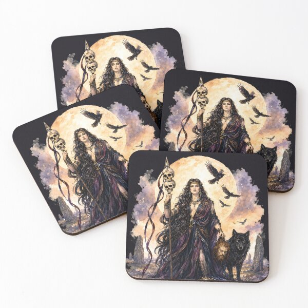 Item preview, Morrigan Goddess of War Fate and Ravens designed and sold by Neely Stewart.