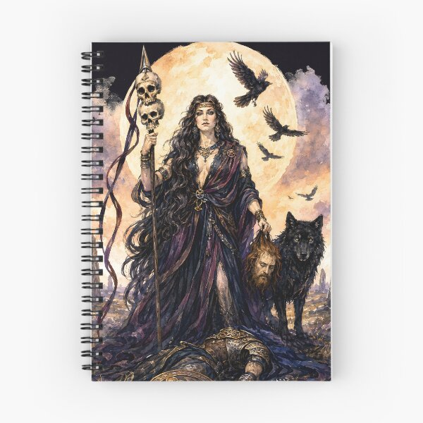 Item preview, Morrigan Goddess of War Fate and Ravens designed and sold by Neely Stewart.