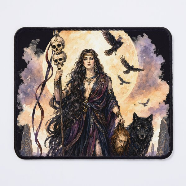 Item preview, Morrigan Goddess of War Fate and Ravens designed and sold by Neely Stewart.