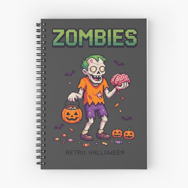 Item preview, Zombies Retro Halloween 90s Pixel Art designed and sold by DanniJordan.
