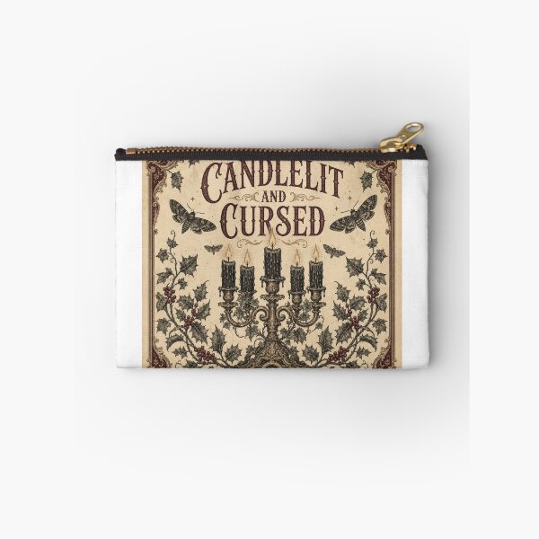 Item preview, Candlelit and Cursed Gothic Christmas Candlestick Design designed and sold by BoosterShop.