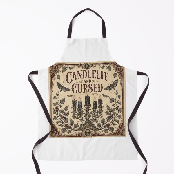 Item preview, Candlelit and Cursed Gothic Christmas Candlestick Design designed and sold by BoosterShop.