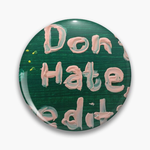Item preview, Don’t hate, meditate designed and sold by waternymphART.