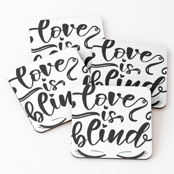 Item preview, love is blind designed and sold by Laina H. Creations.