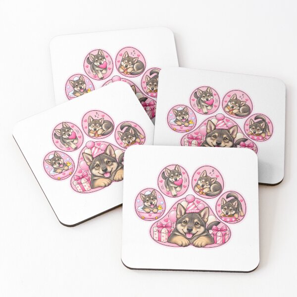 Item preview, Czechoslovakian Wolfdog Puppy Paw Print Celebration designed and sold by TheAnimalZ00.