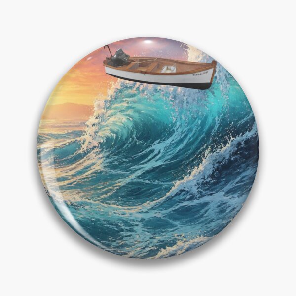 Item preview, A BOAT ON A STROMY SEA designed and sold by MyLoveishier.