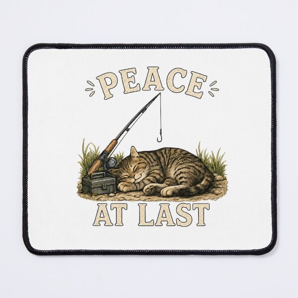 Item preview, Taby Cat Peace At Last. designed and sold by T shirts Collective.