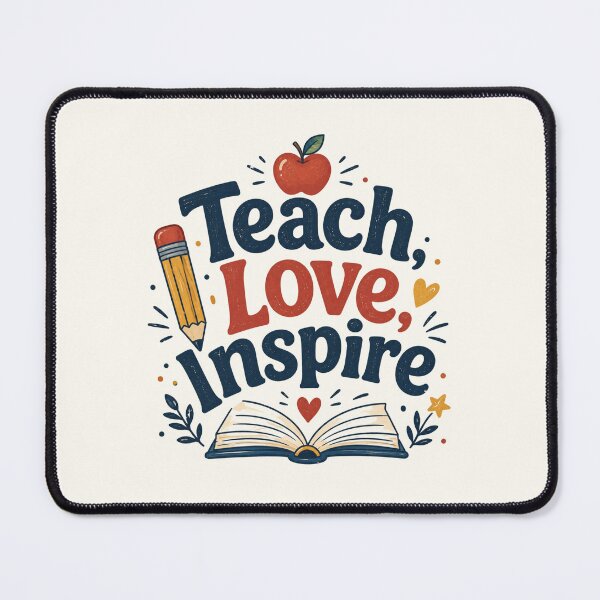 Item preview, Teach Love Inspire Teacher Design designed and sold by NeoSakura.