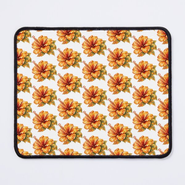 Item preview, Single Amber Harvest Hibiscus | Autumn Watercolor designed and sold by IamNolmo.