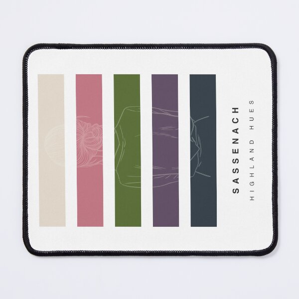 Item preview, ‘Sassenach’ Highland Hue Palette Special Edition Graphic Artwork designed and sold by The Colourful Game.