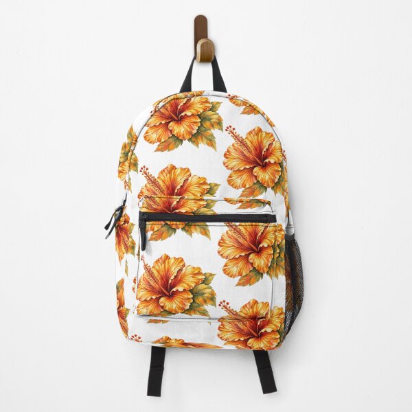 Item preview, Single Amber Harvest Hibiscus | Autumn Watercolor designed and sold by Nolmo.