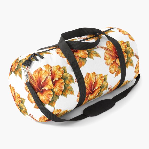 Item preview, Single Amber Harvest Hibiscus | Autumn Watercolor designed and sold by IamNolmo.