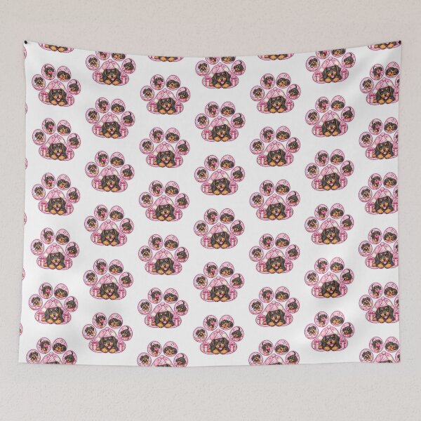 Item preview, Dachshund Paw Print Celebration designed and sold by TheAnimalZ00.