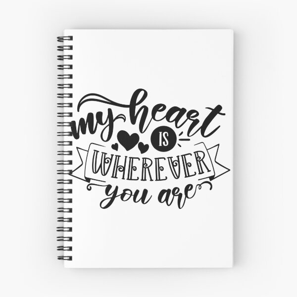 Item preview, my heart is wherever you are designed and sold by Laina H. Creations.