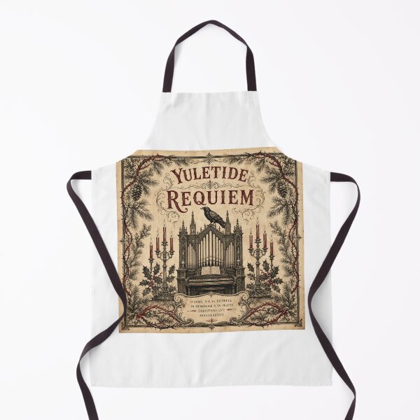 Item preview, Yuletide Requiem Gothic Victorian Christmas Organ with Raven designed and sold by BoosterShop.