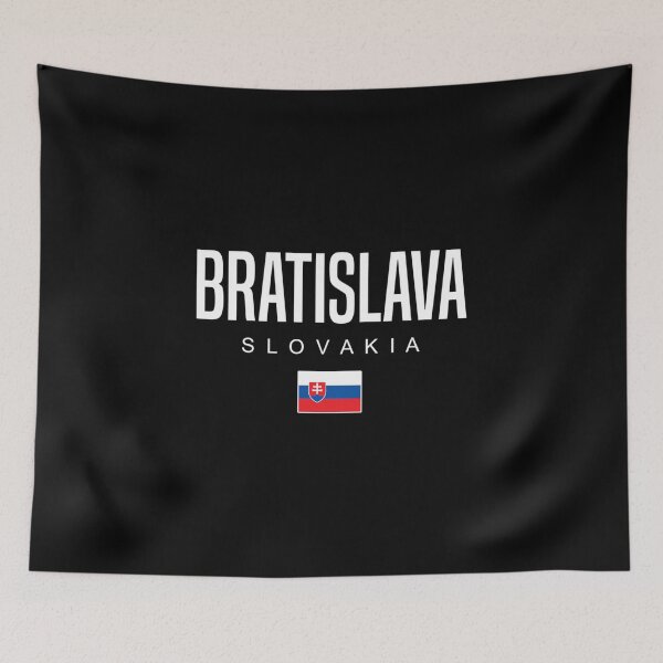 Item preview, Bratislava Slovakia Flag designed and sold by goombi-creative.