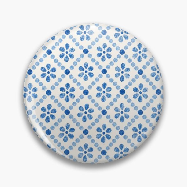 Item preview, Polish Pottery Cobalt Lattice Seamless Pattern | Boleslawiec Blue and White Folk Ceramic designed and sold by StickyGuys.